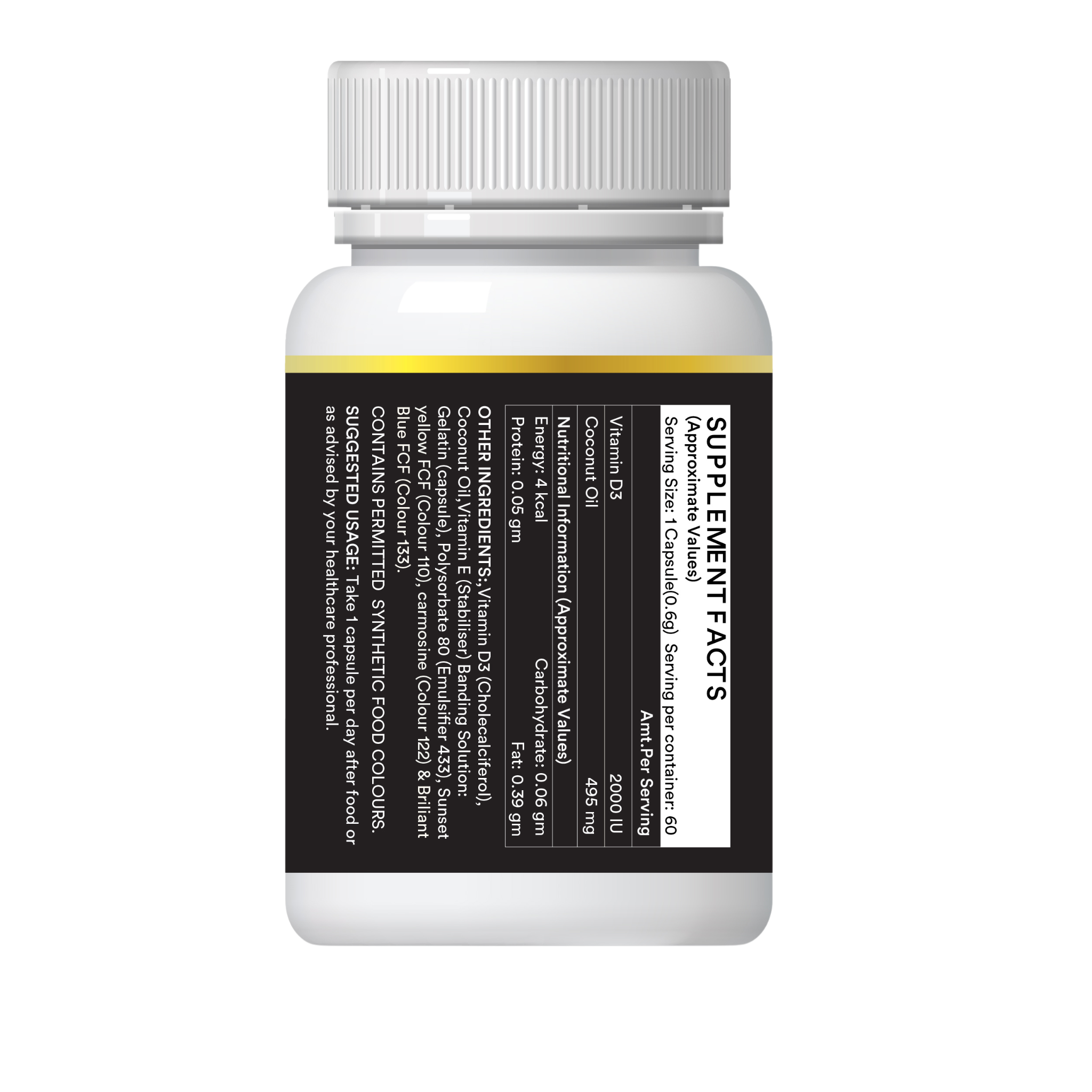 Vitamin D3 - 2000 IU