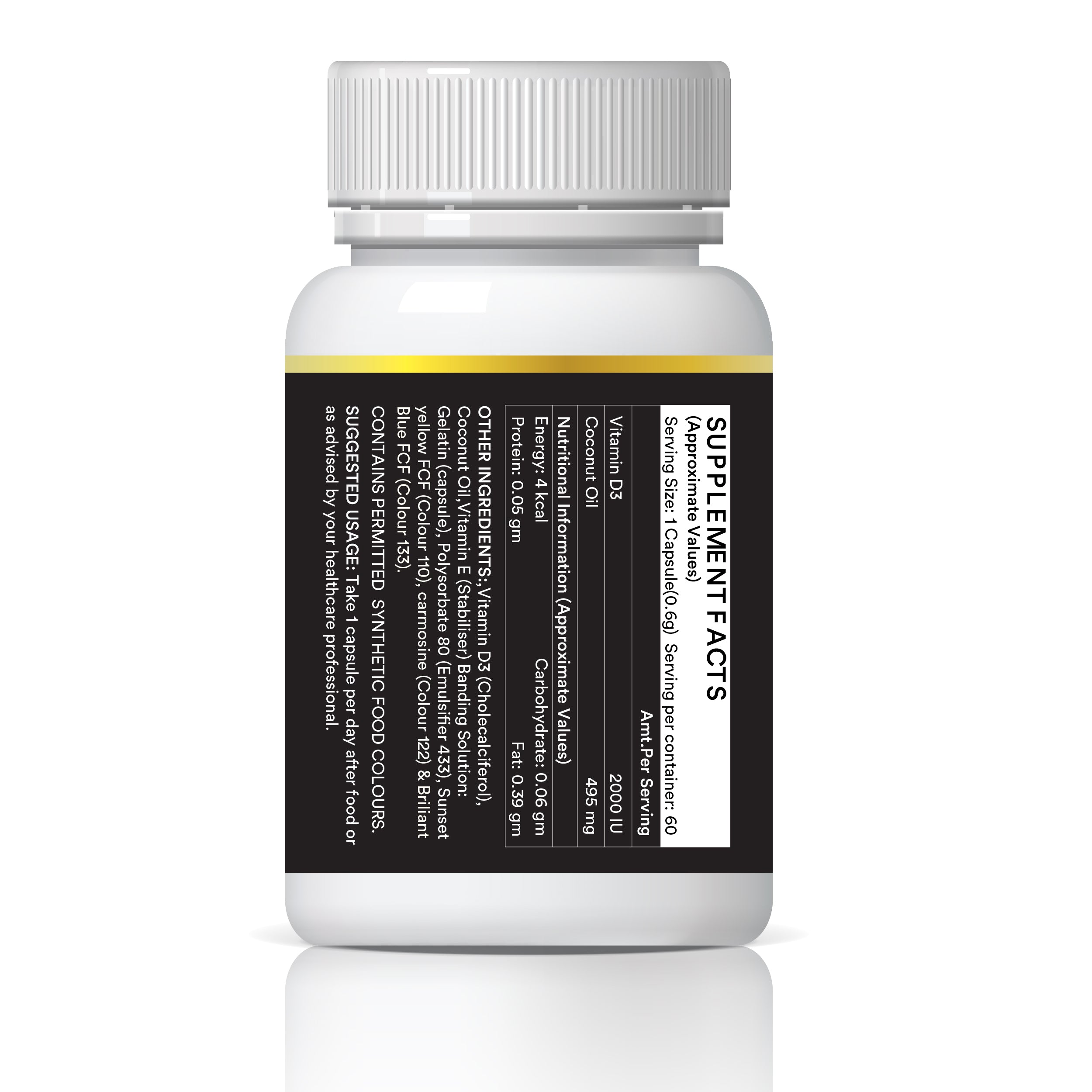 Vitamin D3 - 2000 IU
